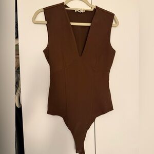 Abercrombie Brown Bodysuit